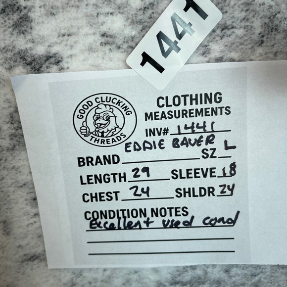 Eddie Bauer Men's Crewneck Sweater - Brown and Red - Picture 8 of 8